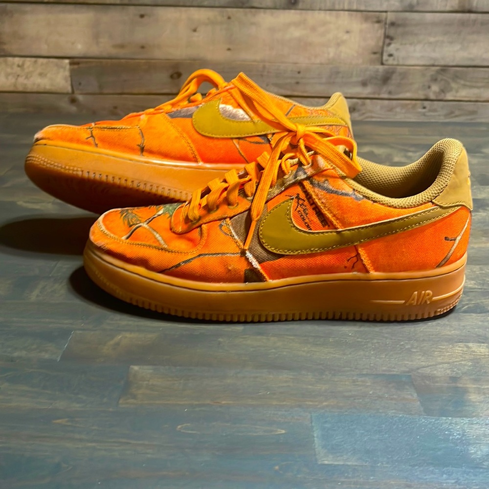 Nike Air Force 1’07 real tree camo orange ao2441-800